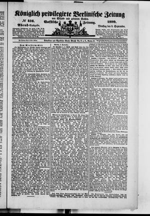 Königlich privilegirte Berlinische Zeitung von Staats- und gelehrten Sachen vom 05.09.1899