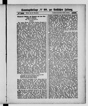 Königlich privilegirte Berlinische Zeitung von Staats- und gelehrten Sachen on Nov 26, 1899