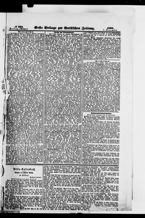 Königlich privilegirte Berlinische Zeitung von Staats- und gelehrten Sachen vom 01.12.1899