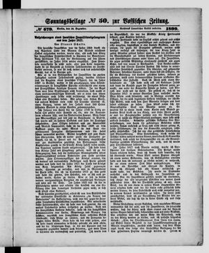 Königlich privilegirte Berlinische Zeitung von Staats- und gelehrten Sachen vom 10.12.1899