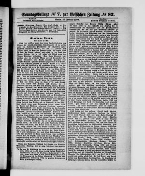 Königlich privilegirte Berlinische Zeitung von Staats- und gelehrten Sachen on Feb 18, 1900