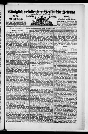 Königlich privilegirte Berlinische Zeitung von Staats- und gelehrten Sachen on Feb 24, 1900
