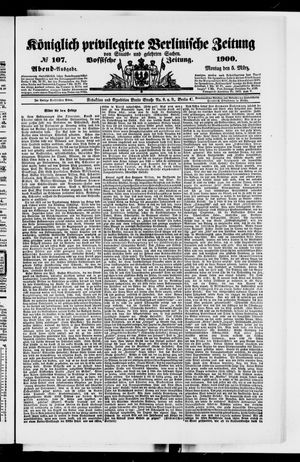 Königlich privilegirte Berlinische Zeitung von Staats- und gelehrten Sachen vom 05.03.1900