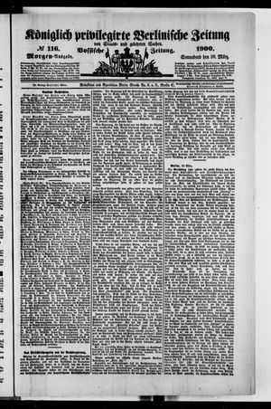 Königlich privilegirte Berlinische Zeitung von Staats- und gelehrten Sachen on Mar 10, 1900