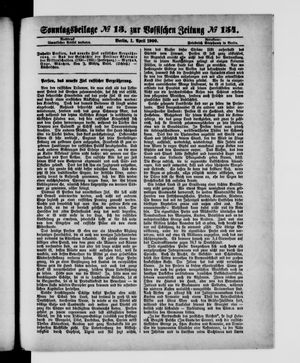 Königlich privilegirte Berlinische Zeitung von Staats- und gelehrten Sachen vom 01.04.1900