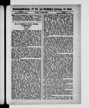 Königlich privilegirte Berlinische Zeitung von Staats- und gelehrten Sachen vom 08.04.1900
