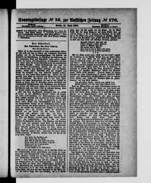 Königlich privilegirte Berlinische Zeitung von Staats- und gelehrten Sachen vom 15.04.1900