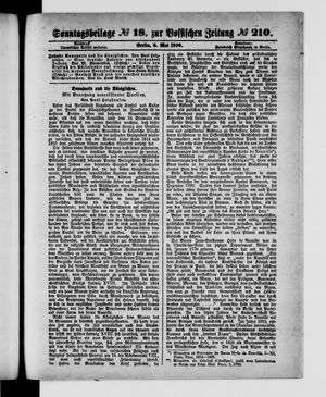 Königlich privilegirte Berlinische Zeitung von Staats- und gelehrten Sachen vom 06.05.1900