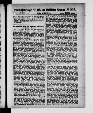 Königlich privilegirte Berlinische Zeitung von Staats- und gelehrten Sachen vom 13.05.1900