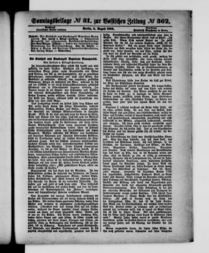 Königlich privilegirte Berlinische Zeitung von Staats- und gelehrten Sachen on Aug 5, 1900
