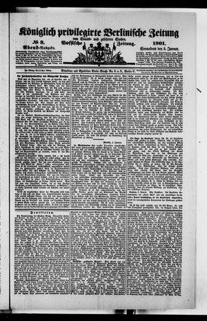 Königlich privilegirte Berlinische Zeitung von Staats- und gelehrten Sachen vom 05.01.1901