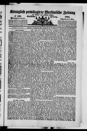 Königlich privilegirte Berlinische Zeitung von Staats- und gelehrten Sachen vom 06.03.1901