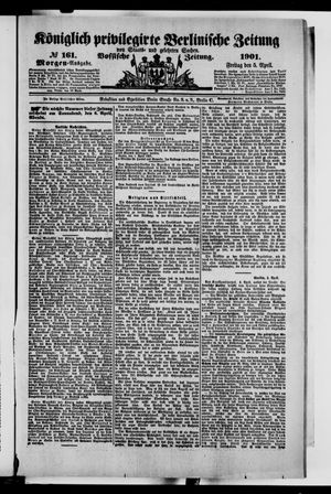 Königlich privilegirte Berlinische Zeitung von Staats- und gelehrten Sachen vom 05.04.1901