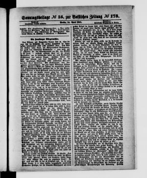 Königlich privilegirte Berlinische Zeitung von Staats- und gelehrten Sachen vom 14.04.1901