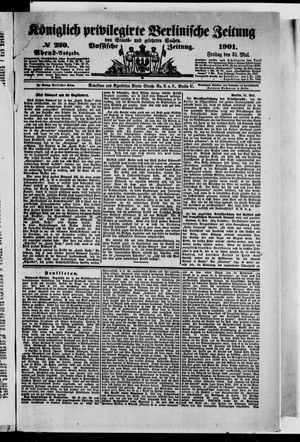 Königlich privilegirte Berlinische Zeitung von Staats- und gelehrten Sachen vom 31.05.1901