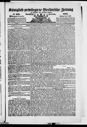 Königlich privilegirte Berlinische Zeitung von Staats- und gelehrten Sachen vom 05.07.1901