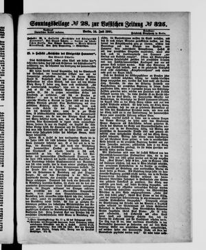 Königlich privilegirte Berlinische Zeitung von Staats- und gelehrten Sachen vom 14.07.1901