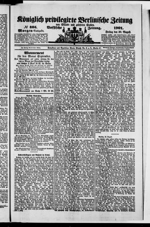 Königlich privilegirte Berlinische Zeitung von Staats- und gelehrten Sachen vom 30.08.1901
