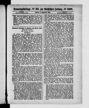 Königlich privilegirte Berlinische Zeitung von Staats- und gelehrten Sachen vom 01.09.1901