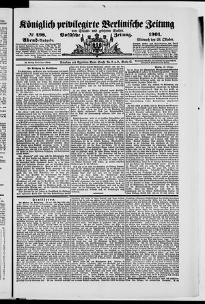 Königlich privilegirte Berlinische Zeitung von Staats- und gelehrten Sachen vom 23.10.1901
