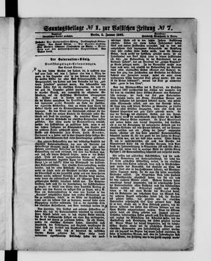 Königlich privilegirte Berlinische Zeitung von Staats- und gelehrten Sachen vom 05.01.1902
