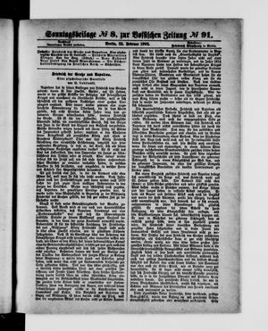 Königlich privilegirte Berlinische Zeitung von Staats- und gelehrten Sachen vom 23.02.1902