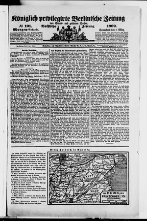 Königlich privilegirte Berlinische Zeitung von Staats- und gelehrten Sachen on Mar 1, 1902