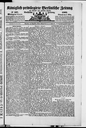 Königlich privilegirte Berlinische Zeitung von Staats- und gelehrten Sachen vom 05.03.1902
