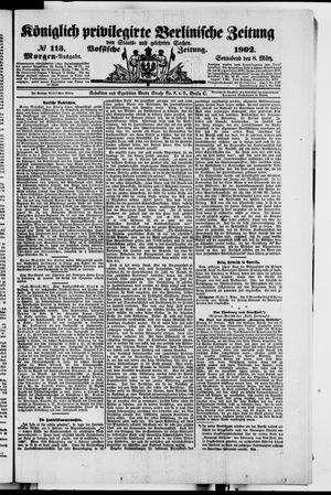 Königlich privilegirte Berlinische Zeitung von Staats- und gelehrten Sachen vom 08.03.1902