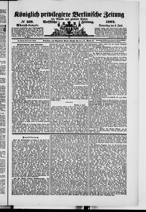 Königlich privilegirte Berlinische Zeitung von Staats- und gelehrten Sachen on Jun 5, 1902