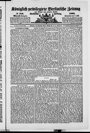 Königlich privilegirte Berlinische Zeitung von Staats- und gelehrten Sachen vom 05.07.1902