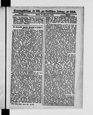 Königlich privilegirte Berlinische Zeitung von Staats- und gelehrten Sachen vom 14.12.1902