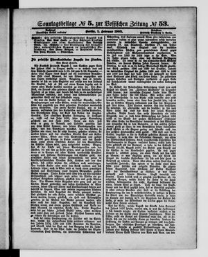 Königlich privilegirte Berlinische Zeitung von Staats- und gelehrten Sachen vom 01.02.1903
