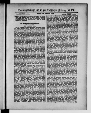 Königlich privilegirte Berlinische Zeitung von Staats- und gelehrten Sachen on Feb 15, 1903