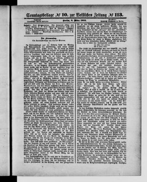Königlich privilegirte Berlinische Zeitung von Staats- und gelehrten Sachen on Mar 8, 1903