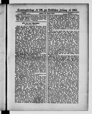 Königlich privilegirte Berlinische Zeitung von Staats- und gelehrten Sachen vom 19.04.1903