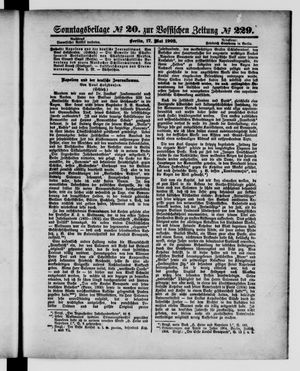 Königlich privilegirte Berlinische Zeitung von Staats- und gelehrten Sachen vom 17.05.1903