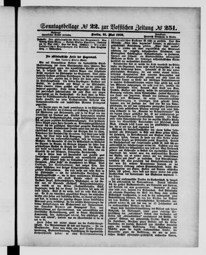 Königlich privilegirte Berlinische Zeitung von Staats- und gelehrten Sachen on May 31, 1903