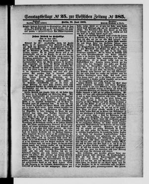 Königlich privilegirte Berlinische Zeitung von Staats- und gelehrten Sachen vom 21.06.1903