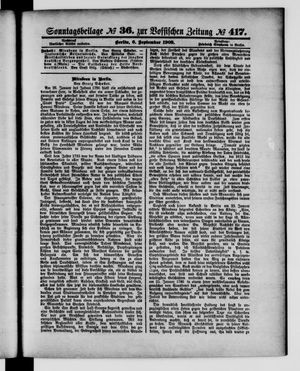 Königlich privilegirte Berlinische Zeitung von Staats- und gelehrten Sachen vom 06.09.1903