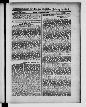 Königlich privilegirte Berlinische Zeitung von Staats- und gelehrten Sachen vom 01.11.1903