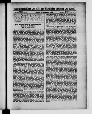 Königlich privilegirte Berlinische Zeitung von Staats- und gelehrten Sachen vom 08.11.1903