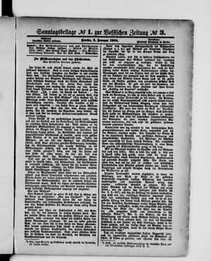 Königlich privilegirte Berlinische Zeitung von Staats- und gelehrten Sachen vom 03.01.1904