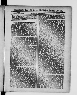 Königlich privilegirte Berlinische Zeitung von Staats- und gelehrten Sachen vom 10.01.1904
