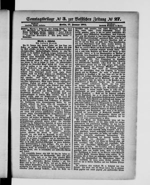 Königlich privilegirte Berlinische Zeitung von Staats- und gelehrten Sachen vom 17.01.1904
