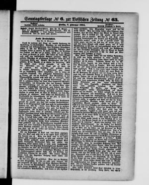 Königlich privilegirte Berlinische Zeitung von Staats- und gelehrten Sachen vom 07.02.1904
