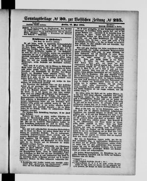 Königlich privilegirte Berlinische Zeitung von Staats- und gelehrten Sachen vom 15.05.1904