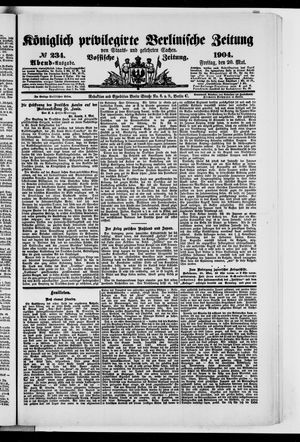 Königlich privilegirte Berlinische Zeitung von Staats- und gelehrten Sachen vom 20.05.1904