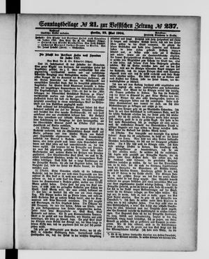 Königlich privilegirte Berlinische Zeitung von Staats- und gelehrten Sachen vom 22.05.1904