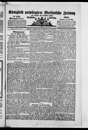 Königlich privilegirte Berlinische Zeitung von Staats- und gelehrten Sachen vom 29.05.1904